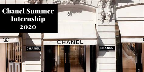 chanel summer internship|chanel internship london.